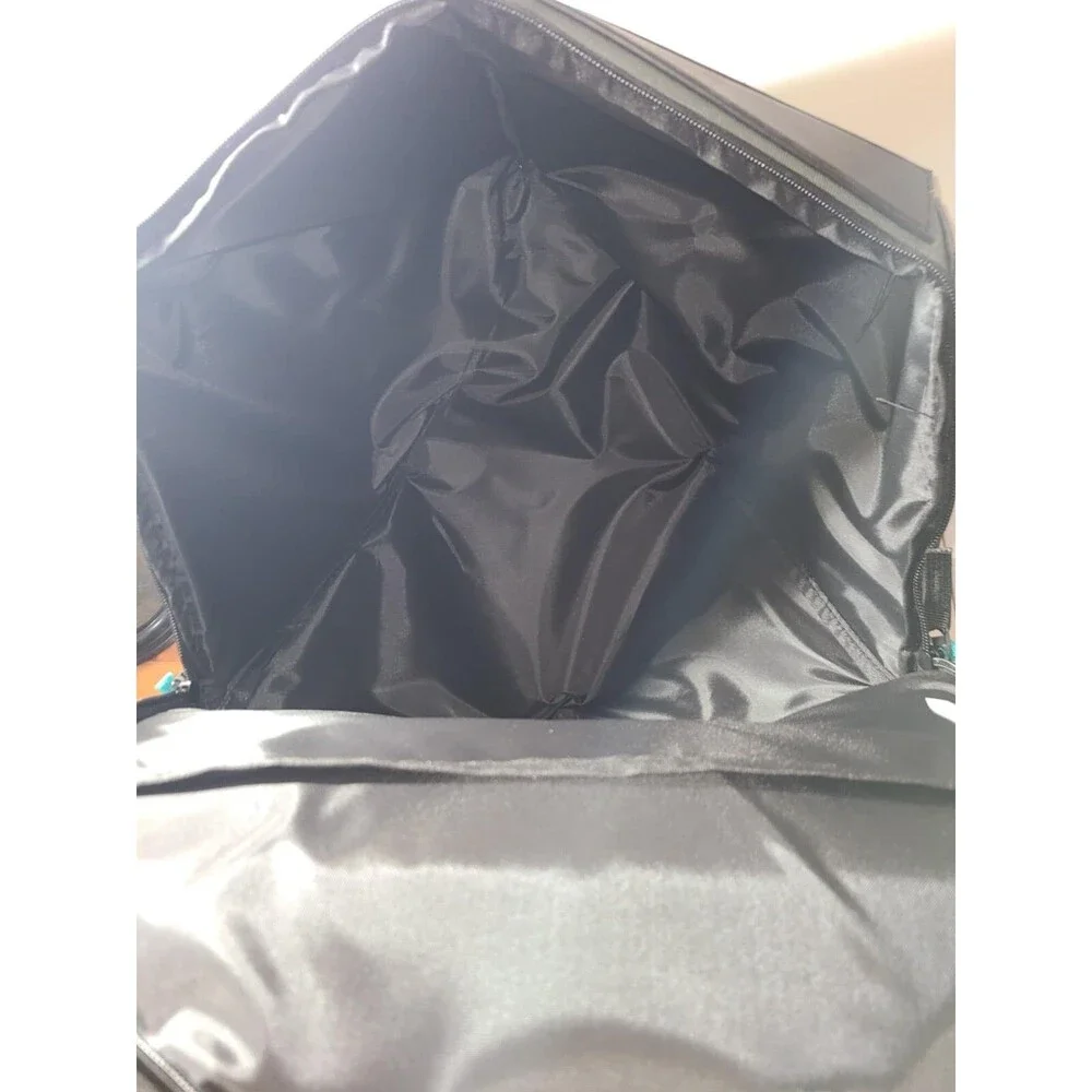 Dungeons & Dragons D20 Dice Molded Black Laptop Backpack NEW Bioworld
